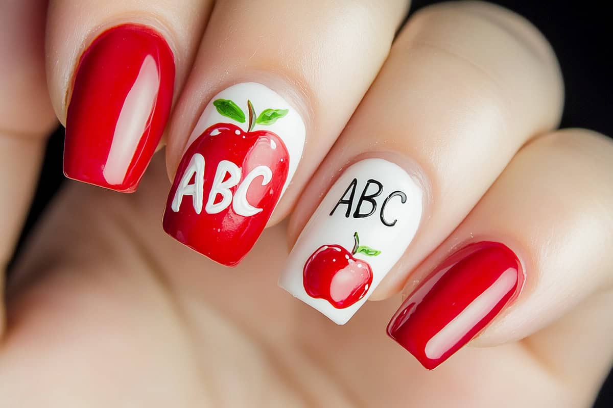 31 Stylish Back to School Nails (Inspo Ideas)